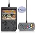 Augstar Retro Handheld Game Console, FC System Plus Extra Joystick Portable Mini Controller 3 Inch Support TV 2 Player 168 Classic Game Console,Present for Boy Kids Adult - (Black)