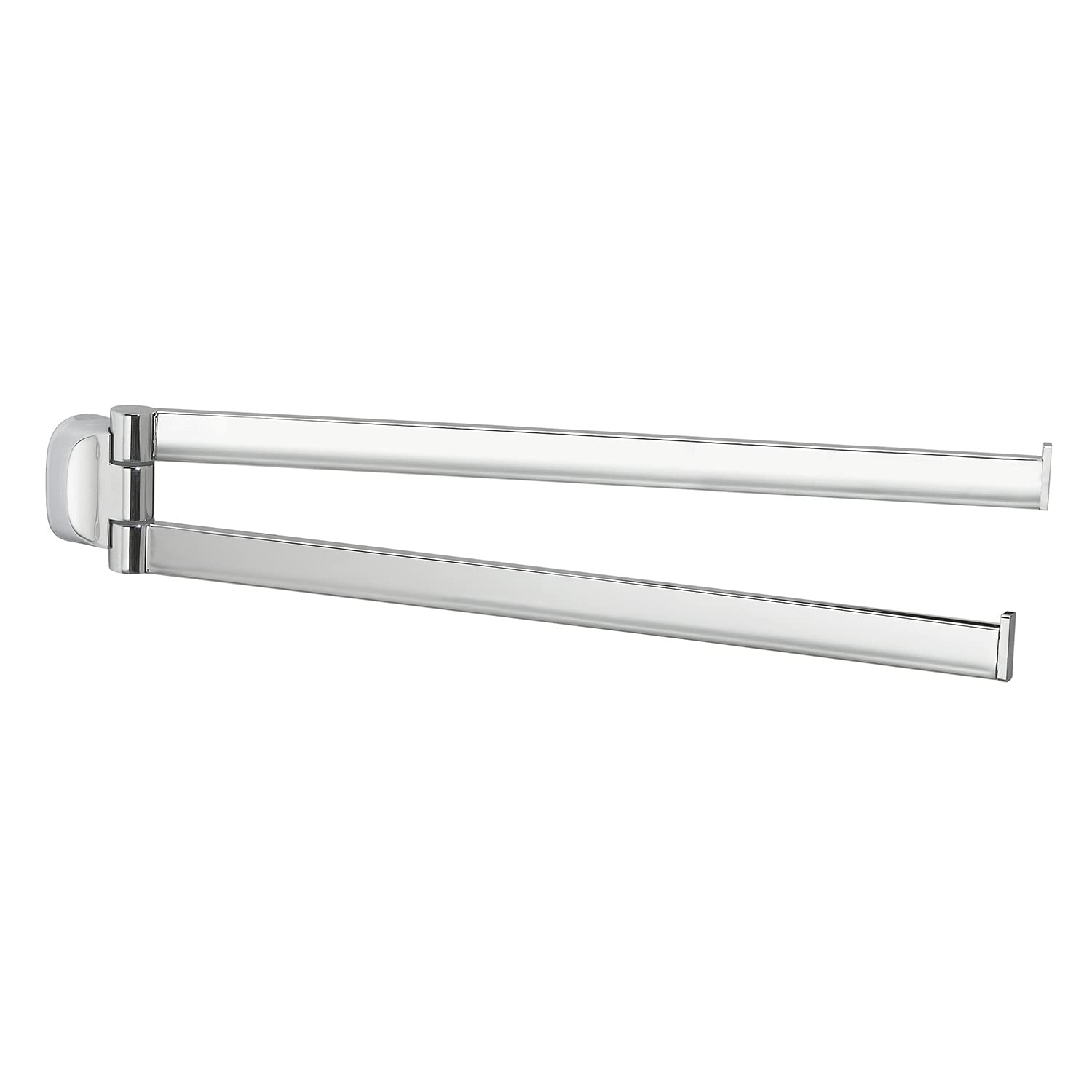 GEDY Krabi Joint Towel Holder, Chrome Colour, Components Made of Stainless Steel and Cromall, 2 Year Warranty, Measures 6.6 x 35 x 3.3 cm and Weight 0.3 kg, R&D Design Gedy