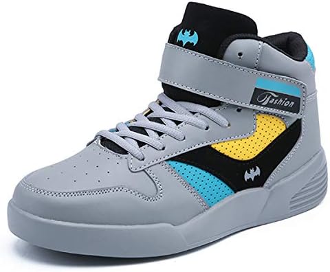 FZUU Men's Fashion High Top Street Sneakers Sports Outdoors Casual Shoes