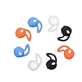 Mudder Earbuds Headphones Cover for iPhone 6S/ 6/ 5S/ 5C/ 5 Earpod, 4 Pairs