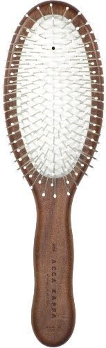 Acca Kappa Professional Pro Pneumatic Hair Brush, Oval, Chrome Pins by Acca Kappa Professional