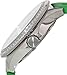 Fossil Cecile Green Dial Green Silicone Strap Ladies Watch AM4489