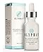 Organic Hyaluronic Acid Serum for Face with Natural Peptides, Jojoba Oil, Vitamin E & Witch Hazel; Reduce Fine Lines