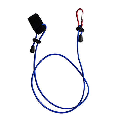 image for MagiDeal 4 Pieces 42'' Elastic Kayak Canoe Rowing Boat Paddle Leash Fi