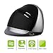 Ergonomic Mouse, Bodecin 5-Key 3-Gear Adjustable DPI 2.4GHz Wireless Vertical Healthy Rechargeable Optical Mice Come with USB Receiver(Black)