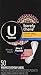 U by Kotex Balance Daily Panty Liners, Wrapped, Light Absorbency, Regular Length, 50 Count (Packaging May Vary)