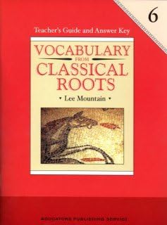 Vocabulary From Classical Roots Book A Teacher's Guide and Answer