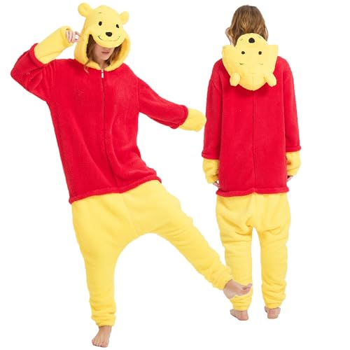HHONS Bear Animal Onesie Pajamas Costume
