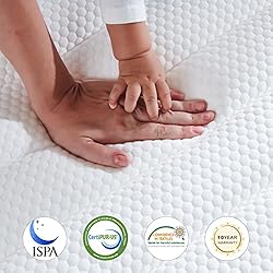 Molblly King Mattress, 10 Inch Hybrid Mattress in a