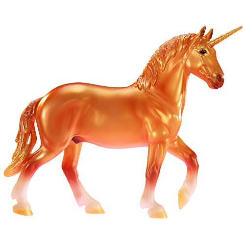 Breyer Freedom Series (Classics) Solaris Unicorn | Unicorn Toy | 8.75" x 6.75" | 1:12 Scale | Model #62214, Brown