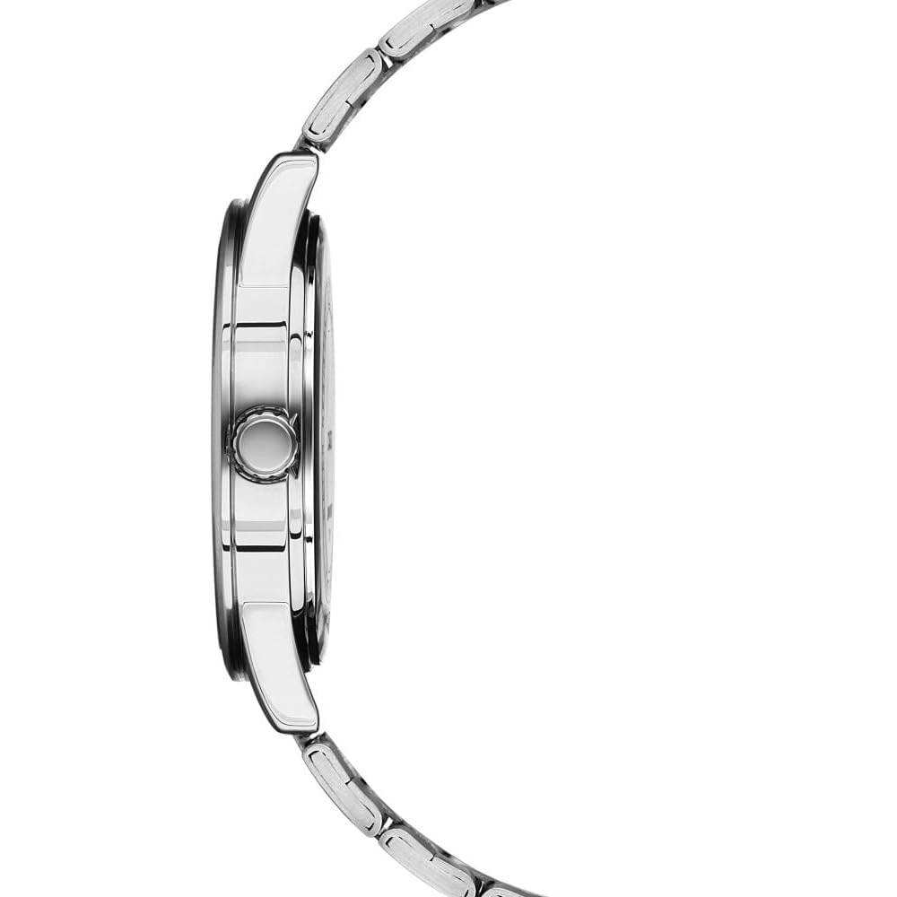 Casio #MTP-V001D-1B Men's Standard Stainless Steel Easy Reader Black Dial Watch