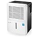 Ivation 30 Pint Energy Star Dehumidifier - For Spaces Up To 2,000 Sq Ft - Includes Programmable Humidistat, Hose Connector, Auto Shutoff / Restart, Casters & Washable Air Filter (30 Pint),White