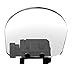 COWEEN Scope Protector White and Yellow Airsoft Lens Protector with 20mm Rail Mount Tactical Scope Lens Cover 4mm Thick Shield Reflex Sight 55mm High for Hunting Shooting