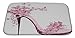Gear New Shoes On A High Heel Decorated With Butt Bath Mat, Microfiber, Foam With Non Skid Backing, 34