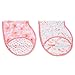 aden + anais Classic Burpy Bib, 100% Cotton Muslin, Soft Absorbent 4 Layers, Multi-Use Burp Cloth and Bib, 22.5