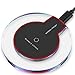 For Samsung Galaxy Note 8/S8, Mchoice Clear Qi Wireless Fast Charger Charging Pad (Black)