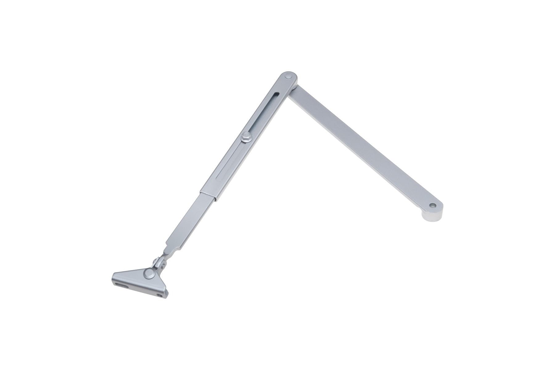 tesa DCL190-EVI Articulated Door Closer Arm for Doors, Silver, No Retention