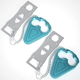 2 Pack Portable Door Lock, Hotel Door Locks for