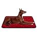 Hero Dog Large Dog Bed Crate Pad Mat Soft Washable Dog Beds 42 inch Kennel Pads Pet Beds Non Slip Cat Dog Sleeping Mattress