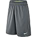 NIKE Men's Layup 2 Shorts, Cool Grey/Cool Grey/Cool Grey/White, Large