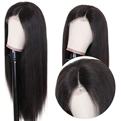 UNice-Hair-Bettyou-Series-13x4-Straight-Lace-Front-Human-Hair-Wigs-180-Density-Brazilian-Virgin-Hair-Lace-Frontal-Wig-with-Baby-hair-Black-Color-18inch