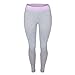 WuyiMC Women Power Flex Yoga Pants Elastic Waist Workout Running Leggings Thin Running Pant
