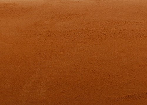 Magic-fix Peel & Stick Suede Look Pre-Pasted Fabric Shelf Liner Adhesive-Backed Suede Wall Paper (Brown : 19.68 inch X 57.08 inch)