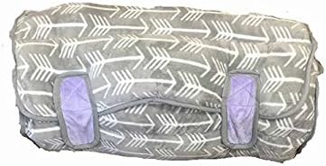 Ozark Mountain Kids Grey Arrow &amp; lavender nap mat