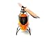 Blade 230 S V2 BNF Basic RC Helicopter: Brushless CP Heli with Safe Technology (Transmitter, Battery and Charger Not Included), Orange - BLH1450