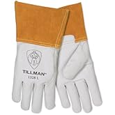 Tillman 1328 Top Grain Goatskin TIG Welding Gloves - Large by Tillman