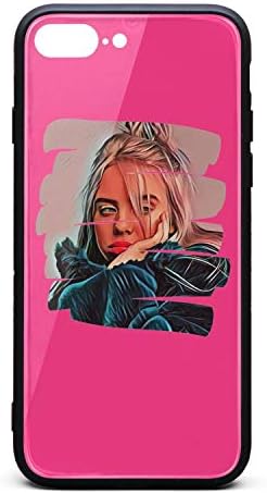 Phone Case for iPhone 7/8 Plus Billie-Eilish- Cute Slim Bumper TPU Supreme Cases Cover Men Women