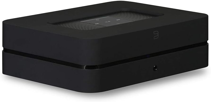 Bluesound POWERNODE 2i Wireless Multi-Room Streaming High-Res Amplifier (with HDMI) - Black - Compatible with Alexa and Siri: Home Audio & Theater