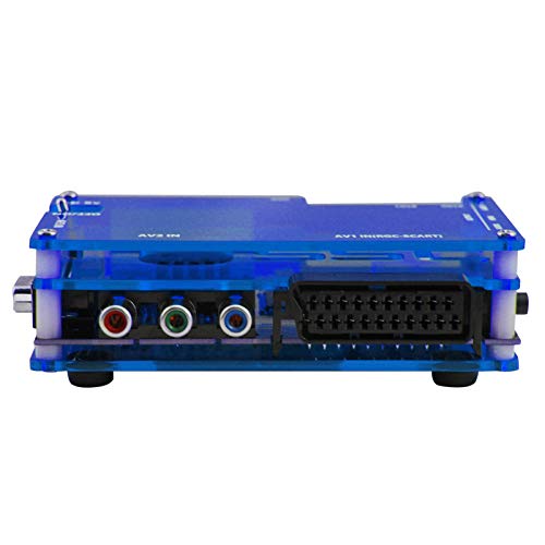 SODIAL Ossc Hdmi Converter Kit for Retro Game Console 1 2/ One 360/Atari Series/Dreamcast/Sega Series and So On(EU Plug) Blue