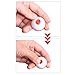 Fishing Bobbers Set Snap Hard ABS on Red/White Fishing Floats Bobbers Push Button Round Buoy Floats Fishing Tackle Accessories Size: 0.5/0.75/1/1.25/1.5/2/2.5 Inch 10pcs-50pcs/lot