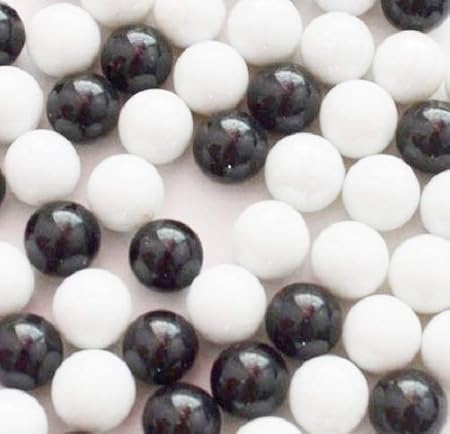 Soothing Ideas 500g Black And White Mix Of Glass Decorative