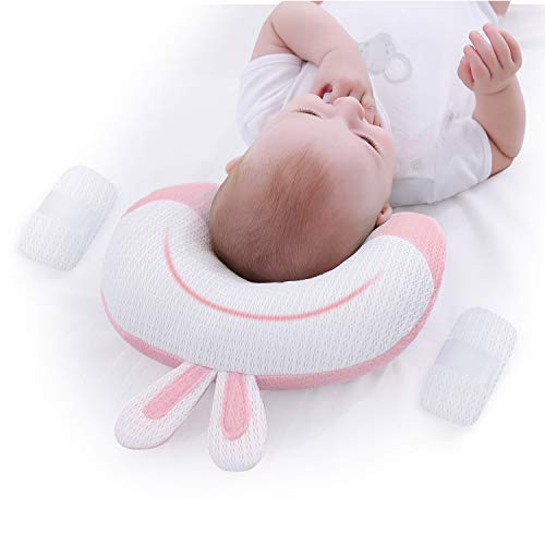 Baby Pillow for Newborn Prevent Flat Head Symptom Head Support for