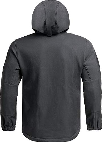 Tactical Jacket for Men Water Repellent Windproof Coat Big Tall Mens Fleece Lined Softshell Jackets