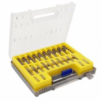 Generic 150Pcs 0.4Mm-3.175Mm Micro Twist Drills Bit Set Rotary Tool Grinder Accessory