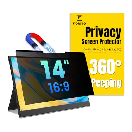 FORITO Magnetic Laptop Privacy Screen 14 inch