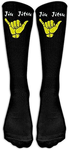 Hands Jiu Jitsu Unisex Crew Cotton Athletic Sock Running Socks Tube Socks