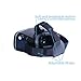 OneLife Virtual Reality 3D Glasses With Bluetooth Remote + Earbuds, Fits Smartphone Screens Up To 6 Inches