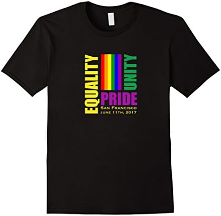Men's Equality March - June 11, 2017 - San Francisco, CA T-Shirt 2XL Black
