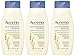 Aveeno Skin Relief Body Wash with Chamomile Scent & Soothing Oat, Gentle Soap-Free Body Cleanser for Dry, Itchy & Sensitive Skin, Dye-Free & Allergy-Tested, 18 fl. oz (Pack of 3)