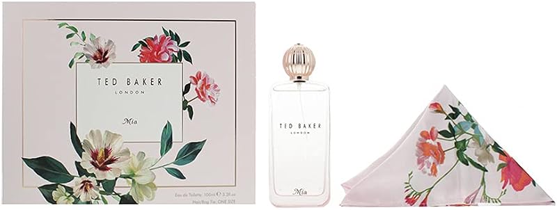 Ted Baker Mia 100ml Eau De Toilette Spray & Hair Bag Tie Set New
