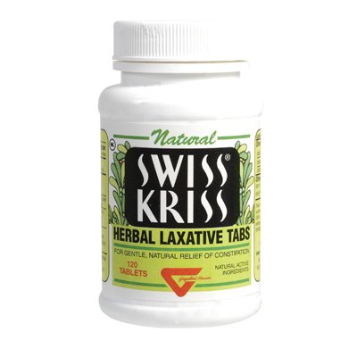 Natural Swiss Kriss Herbal Laxative - 120 Tablets