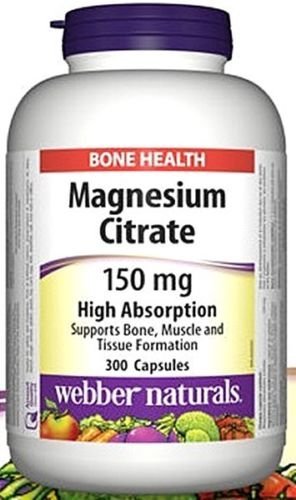 Webber Naturals Magnesium Citrate 150mg - Image 2