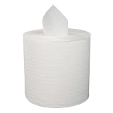 Boardwalk BWK6400 6400 Center-Pull Hand Towels, 2-Ply, Perforated, 7 7/8" x 10", 600 Sheets Per Roll (Case of 6 Rolls)