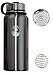 Stainless Steel Water Bottle STEELEGO–32oz Insulated Double Wall Flask-Keeps Cold and Hot-Wide Mouth-Durable-Ecological-Paint&PBA free-Steel Leak &Sweat Proof Lid-Thermos-Tea Infuser-shaker ball
