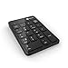 iClever 18-Key Wireless Bluetooth Numeric Keyboard for Laptops, PC Computer, MacBook, Black (IC-KP03)