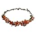 Love Sweety Flower Berries Crown Headband for Wedding Festivals HH7 (Orange)